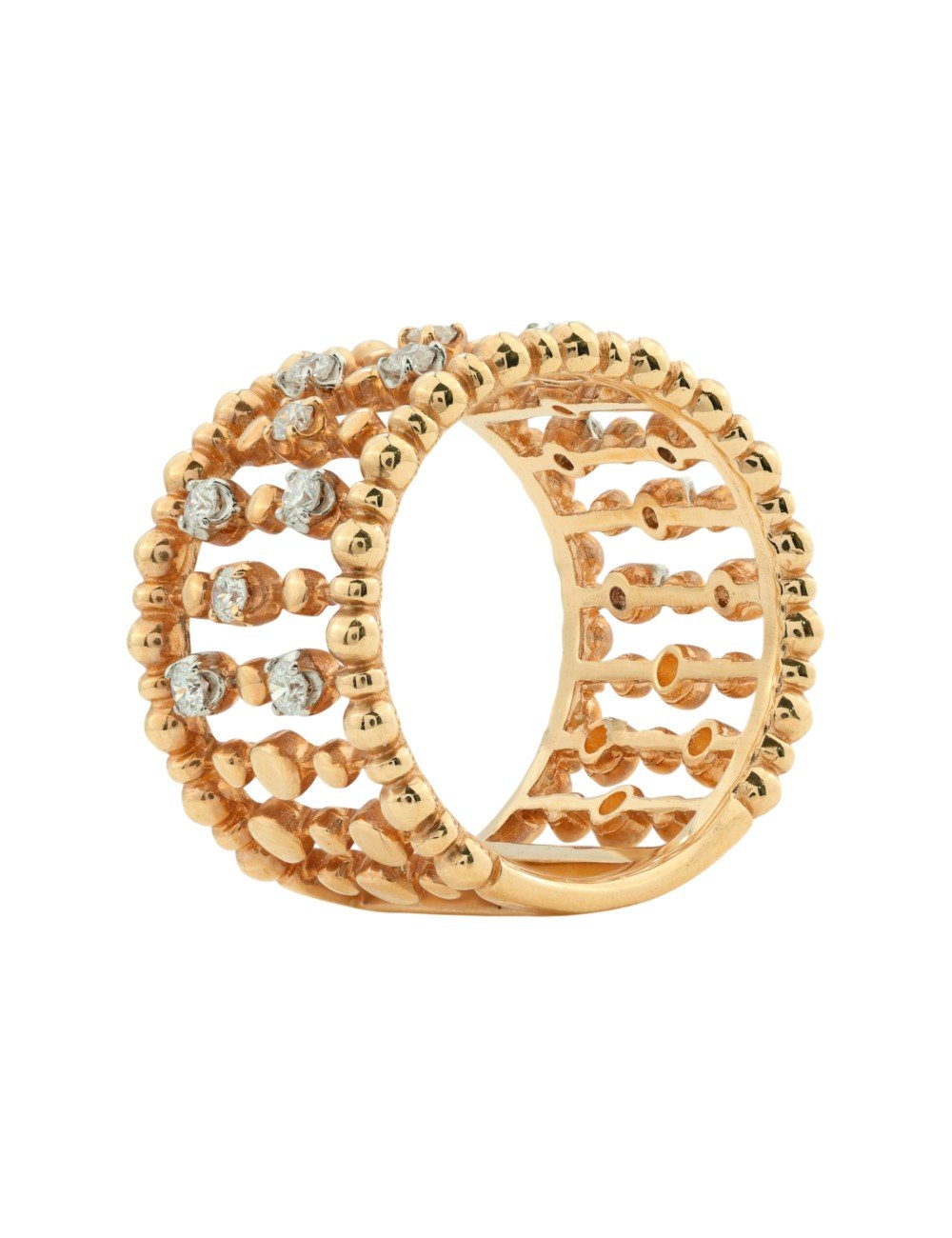 Кольцо из золота c бриллиантами