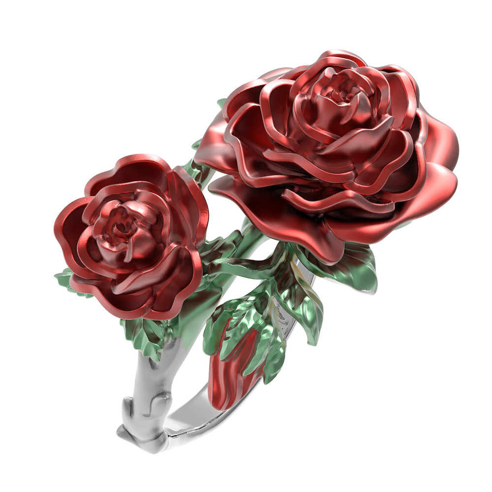 Кольцо из белого золота 585 пробы