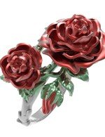 Кольцо из белого золота