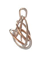 Подвеска из золота c бриллиантами