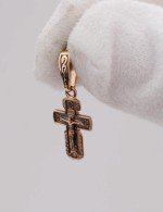 Крест из золота 585 пробы
