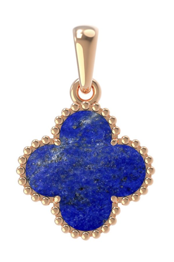 Подвеска из золота c лазуритом