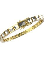 Браслет из лимонного золота c бриллиантами