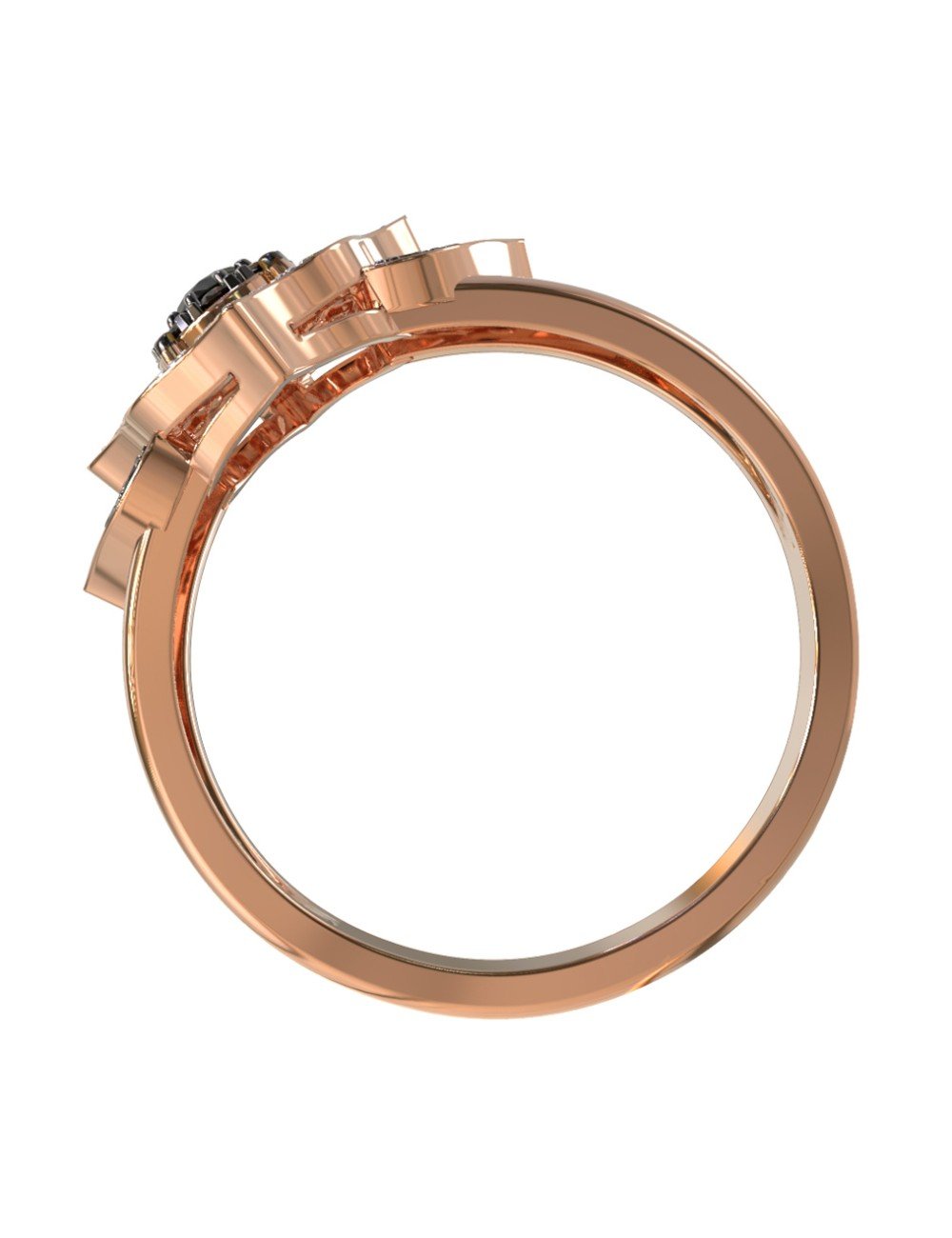 Кольцо из золота c бриллиантами