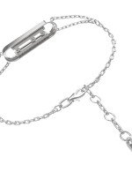 Браслет из белого золота c бриллиантами