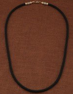 Шнурок шёлковый из золота c шёлковым шнурком