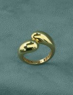 Кольцо из лимонного золота