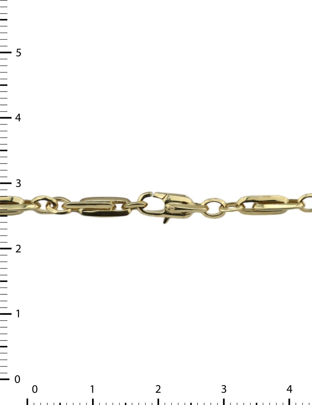 Цепь из лимонного золота