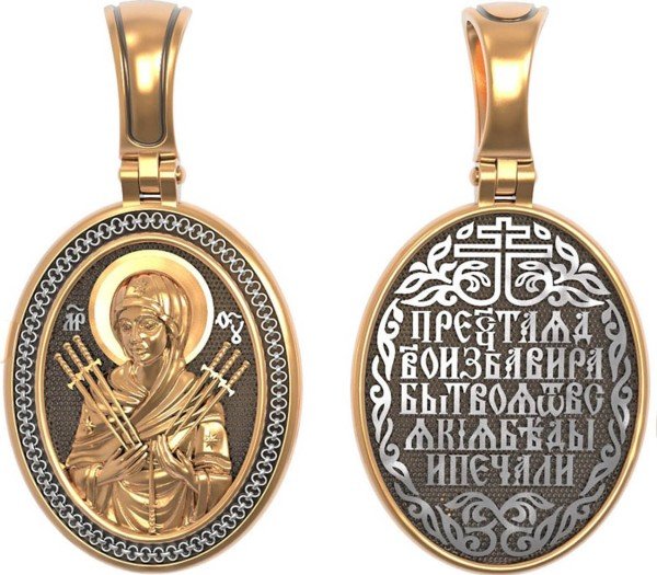 Образок из золота