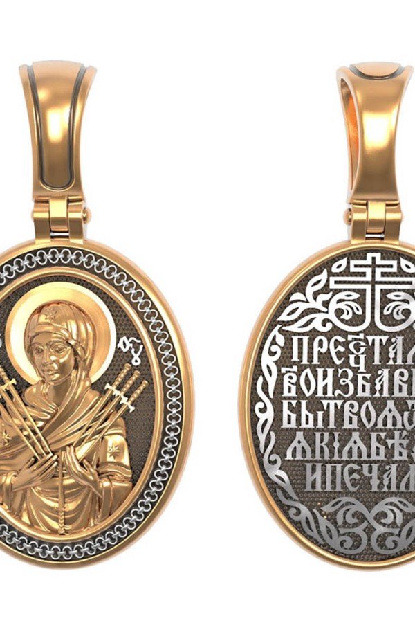 Образок из золота