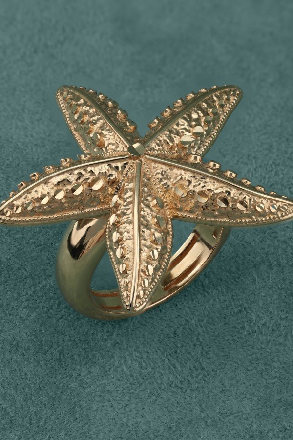 Кольцо из золота c рубином