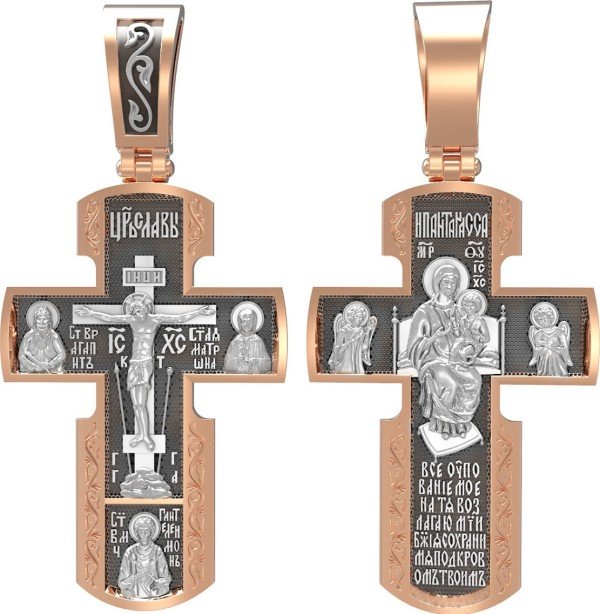 Крест из золота