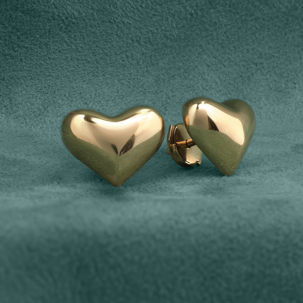 Серьги из красного золота 585 пробы