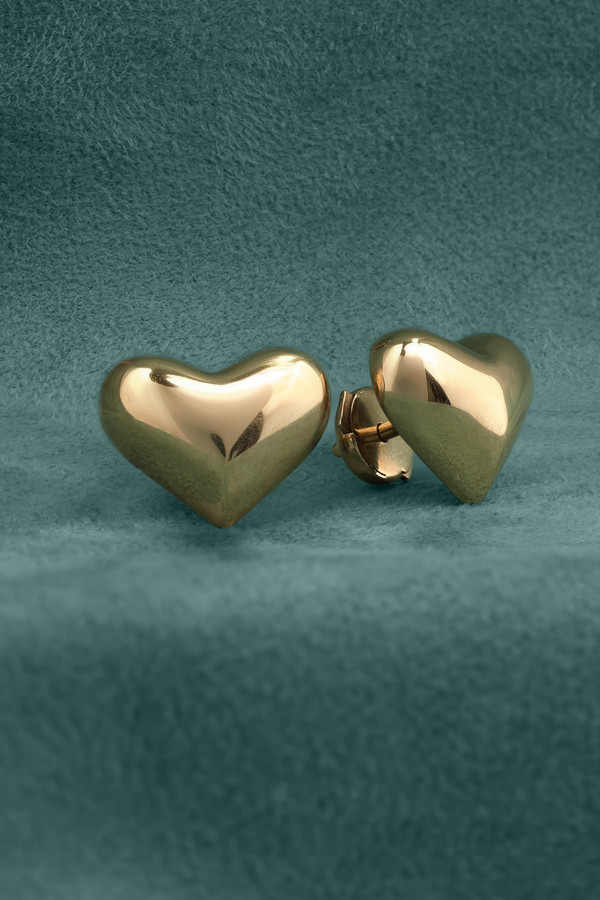 Серьги из красного золота 585 пробы