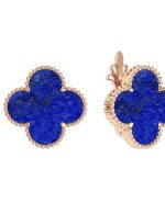 Серьги из золота c лазуритом