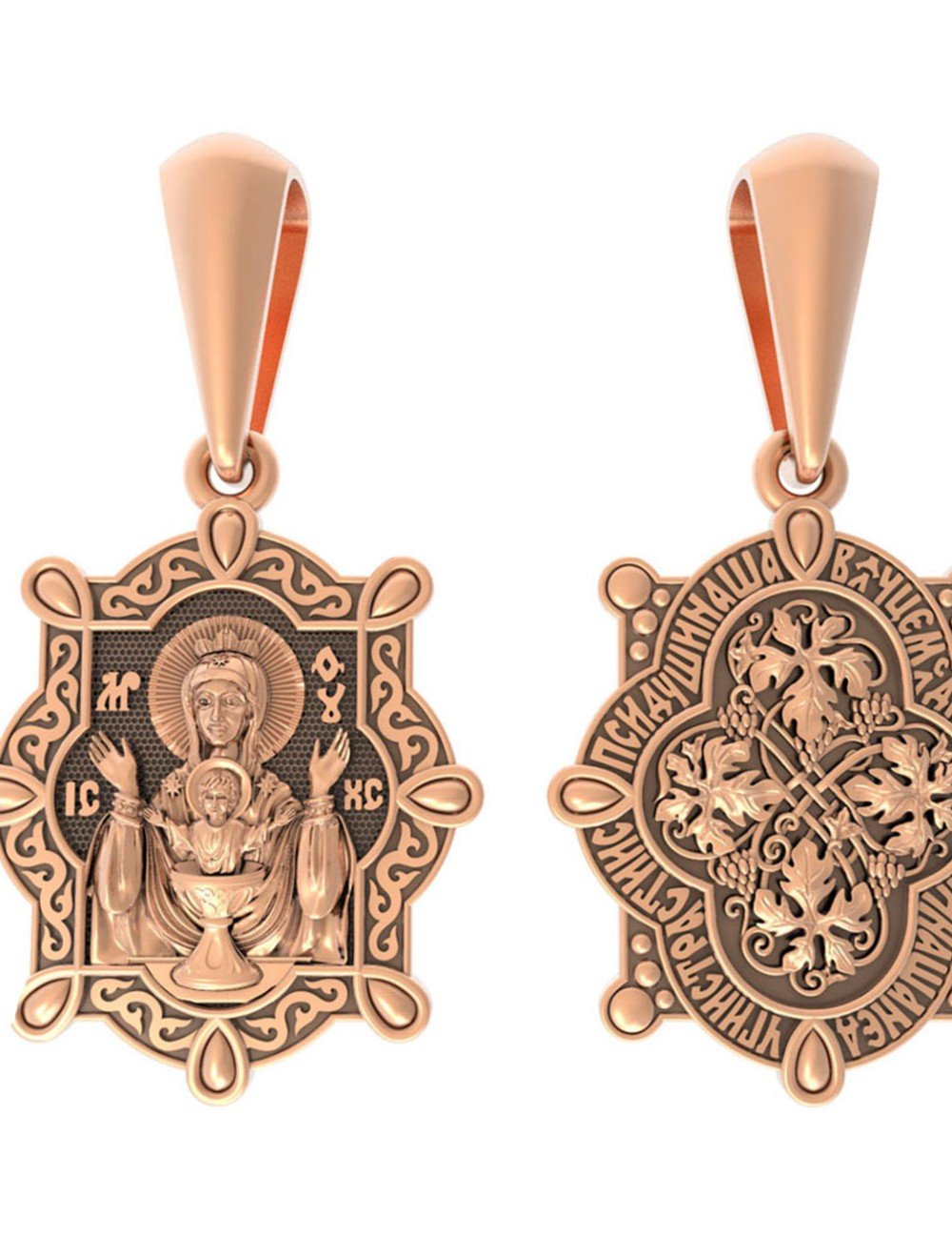 Образок из золота