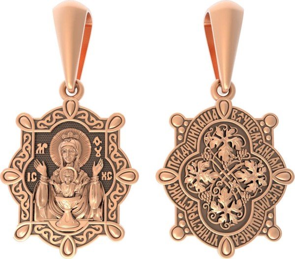 Образок из золота