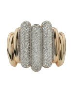 Кольцо из золота c бриллиантами