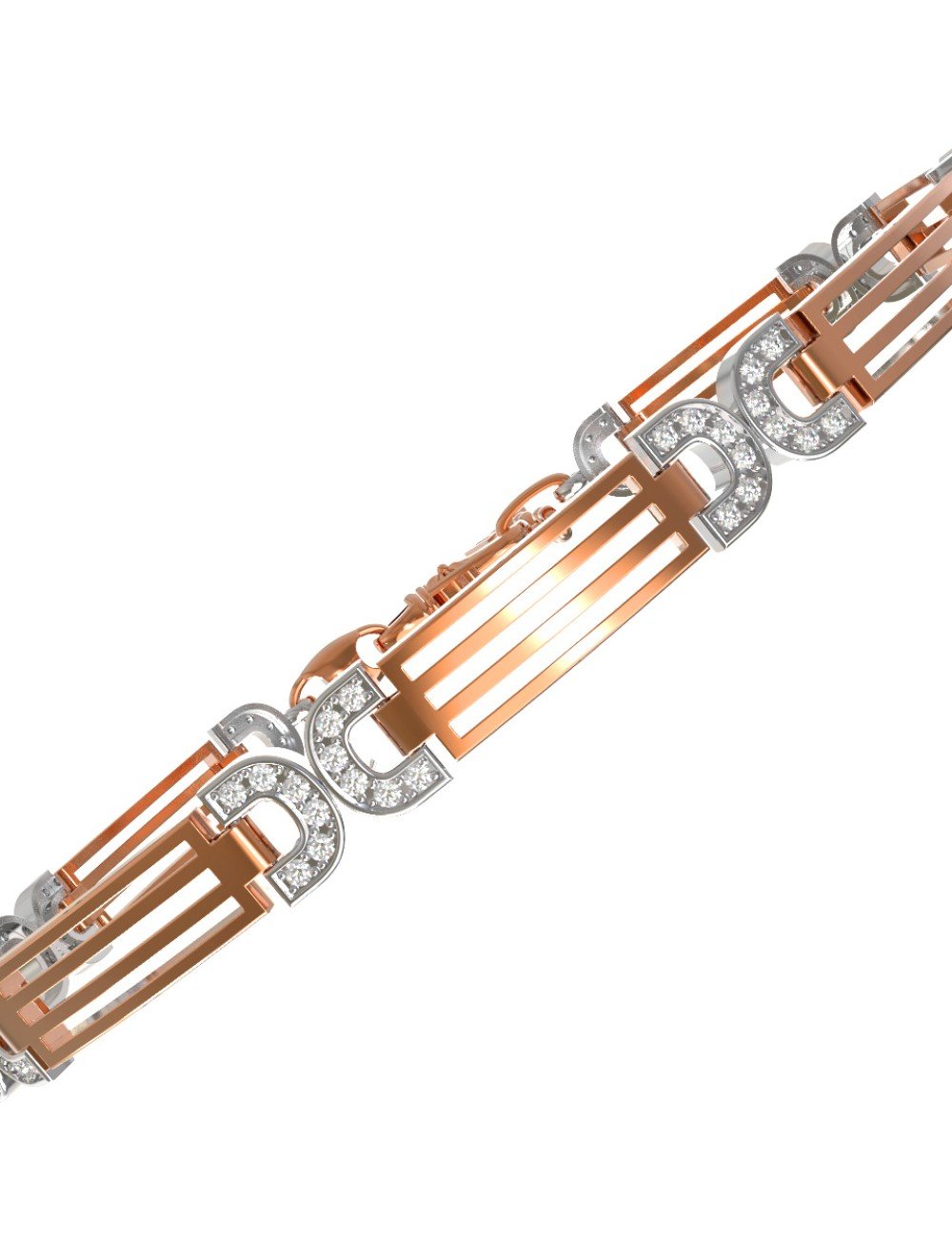 Браслет из золота c бриллиантами