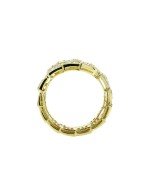 Кольцо из лимонного золота c бриллиантами