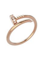 Кольцо из золота c бриллиантами