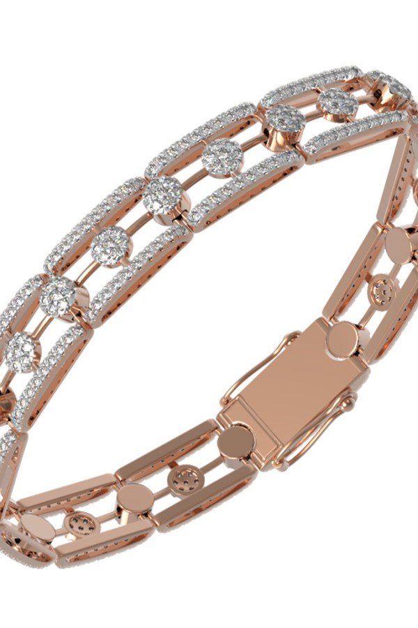 Браслет из золота c бриллиантами