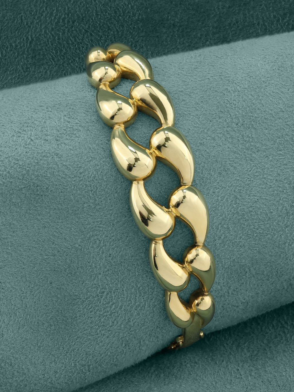 Браслет из лимонного золота 585 пробы