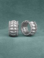 Серьги из белого золота