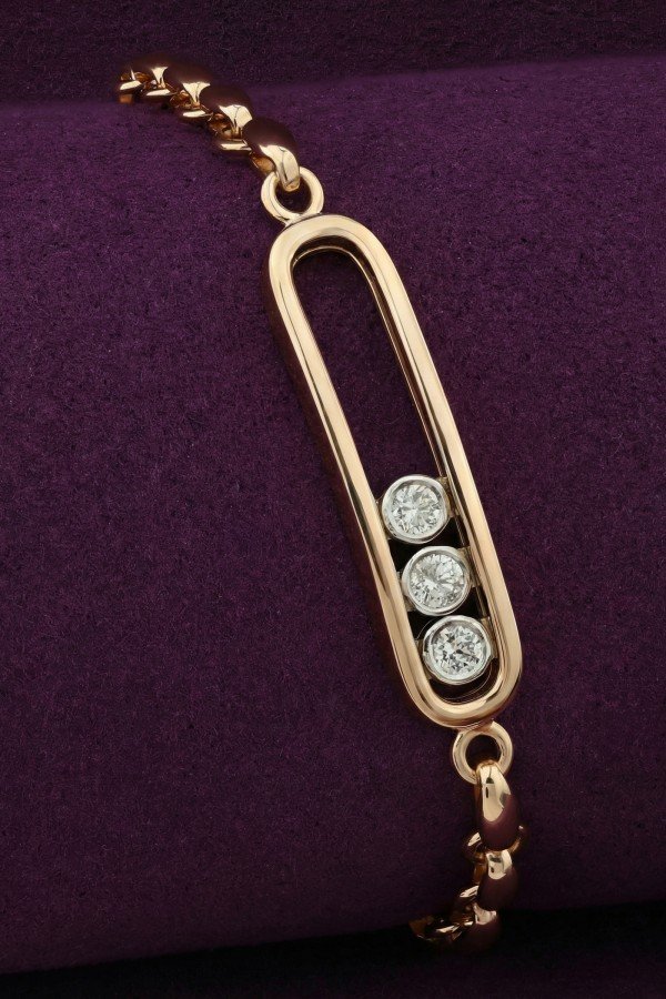 Браслет из золота c бриллиантами