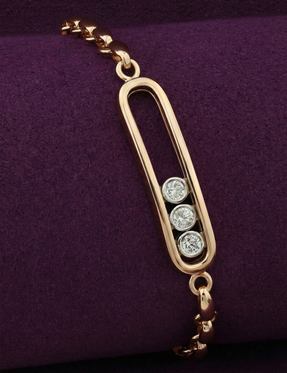 Браслет из золота c бриллиантами