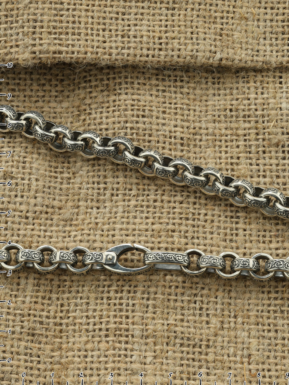 Цепь из серебра 925 пробы