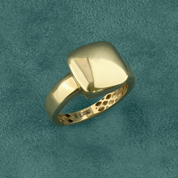 Кольцо из лимонного золота 585 пробы