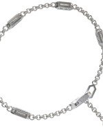 Браслет из белого золота c бриллиантами