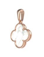 Подвеска из золота c перламутром