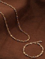 Браслет из золота c лазуритом