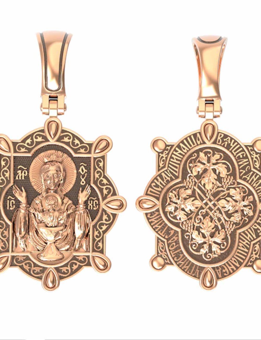 Образок из золота