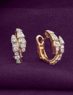 Серьги из золота c бриллиантами