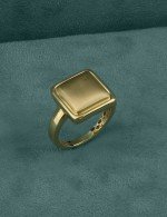 Кольцо из лимонного золота