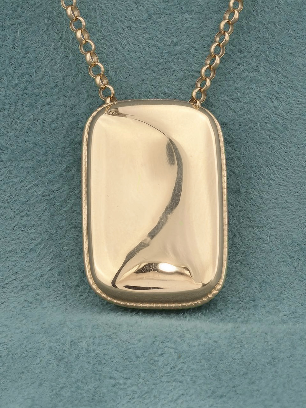 Подвеска из красного золота 585 пробы