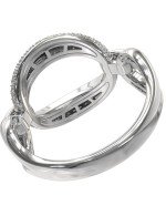 Кольцо из белого золота c бриллиантами