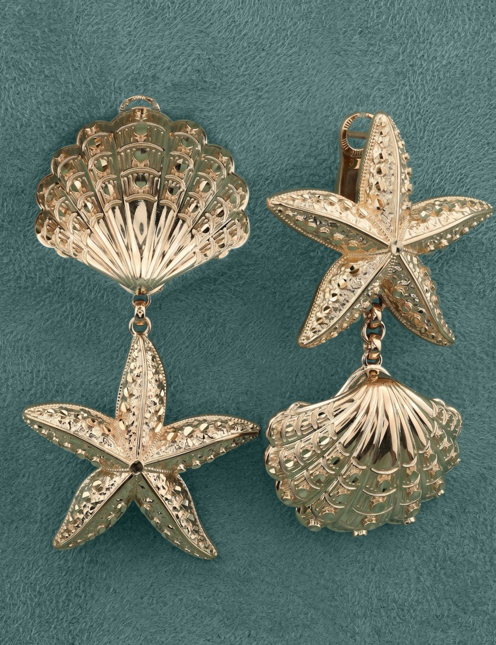Серьги из золота 585 пробы
