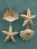 Серьги из золота 585 пробы