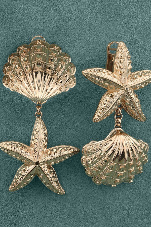 Серьги из золота 585 пробы