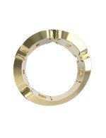 Кольцо из лимонного золота c бриллиантами