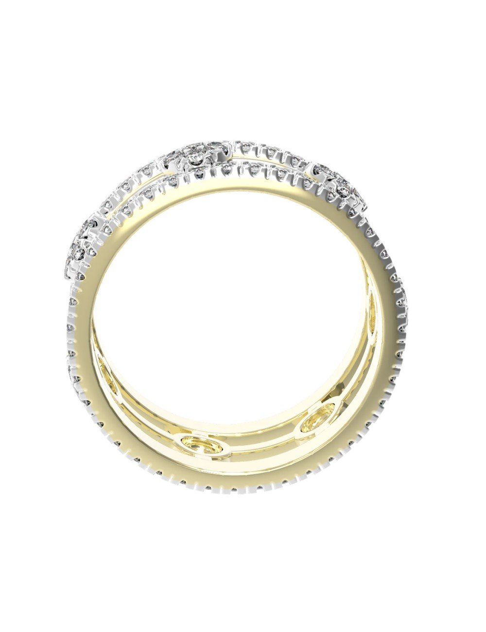 Подвеска из лимонного золота c бриллиантами