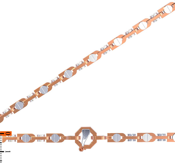 Цепь из красного золота 585 пробы