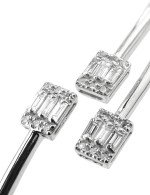 Браслет из белого золота c бриллиантами