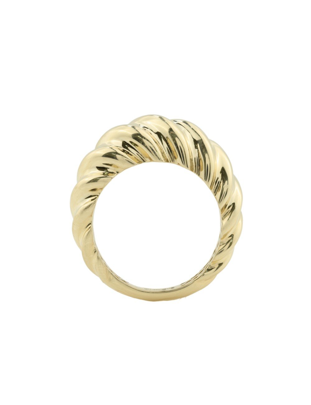 Кольцо из лимонного золота