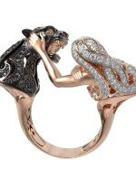 Кольцо из золота c фианитом