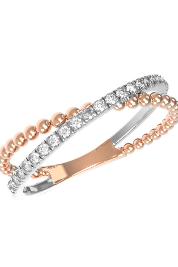 Кольцо из золота c бриллиантами